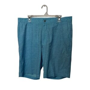 Peter Millar Shorts Mens 36 Blue Golf Performance Stretch Shackleford Hybrid